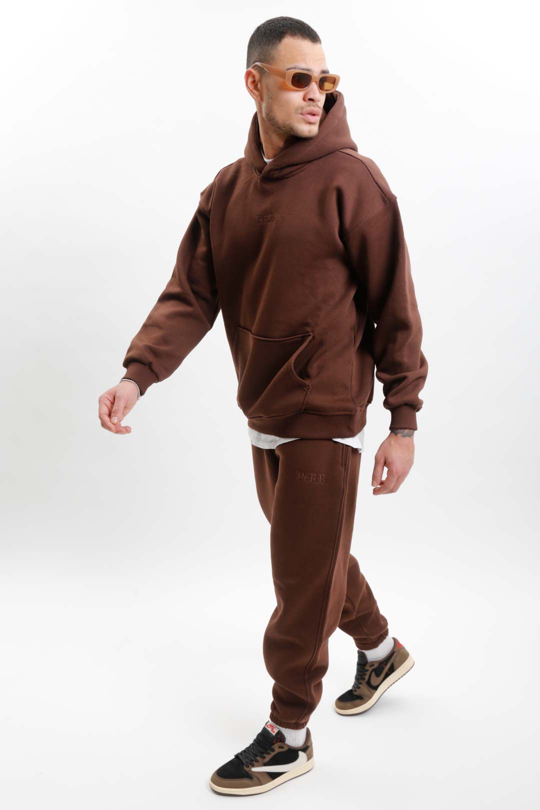 Hoodie Braun