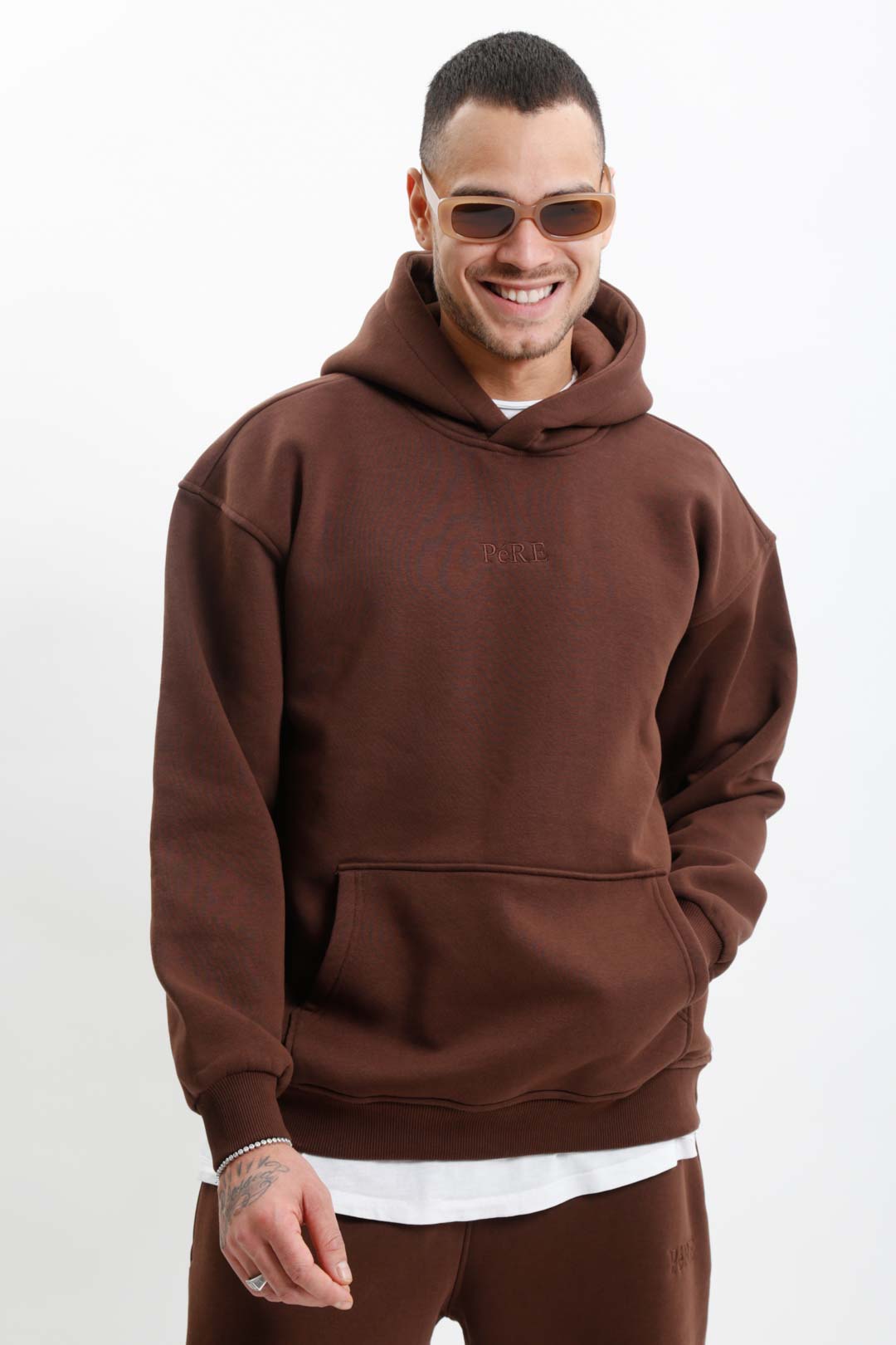 Hoodie Braun