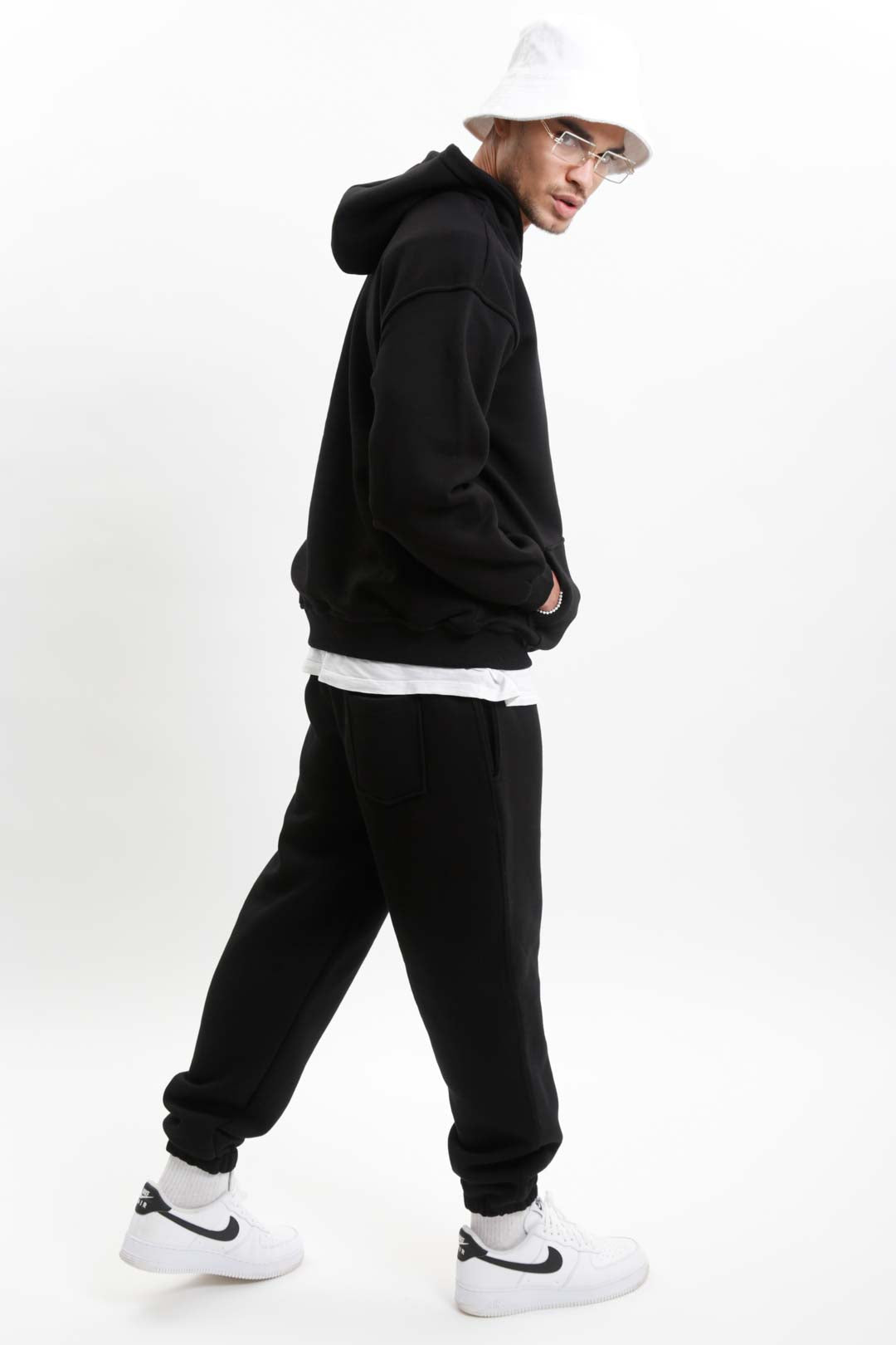Hoodie schwarz