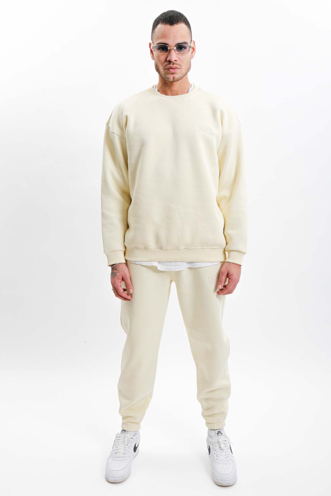 Sweat Pants Pastel Yellow