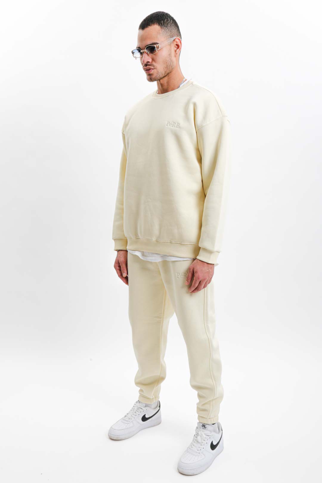 Sweat Pants Pastel Yellow