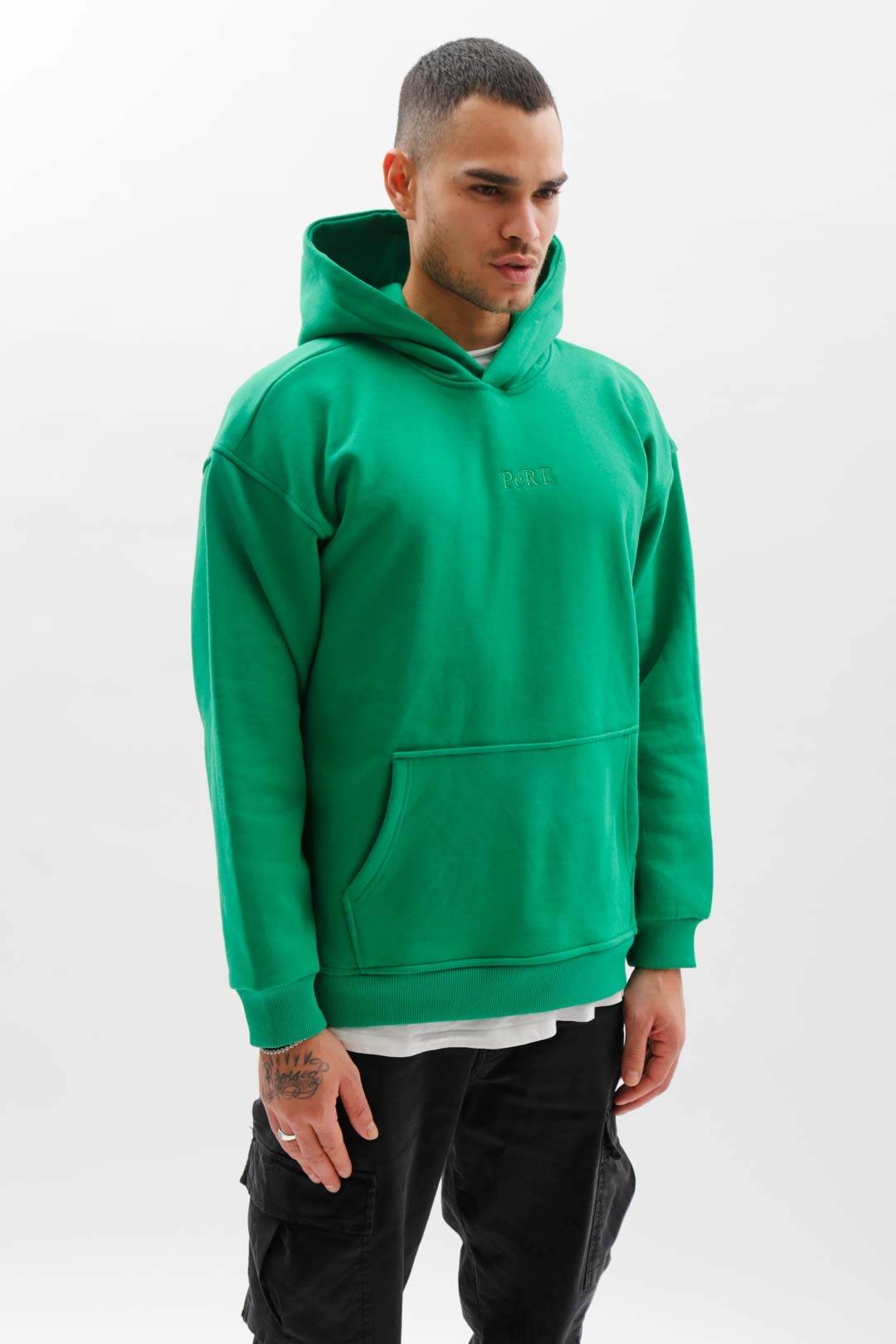 Hoodie Neon Grün